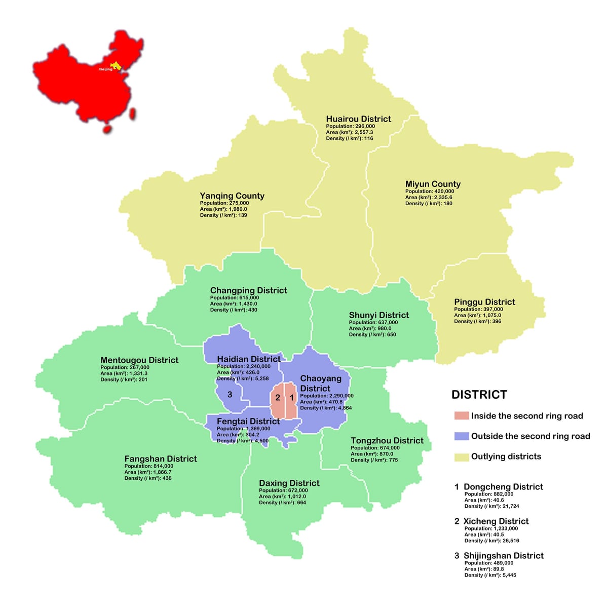 Bắc kinh khu phố bản đồ