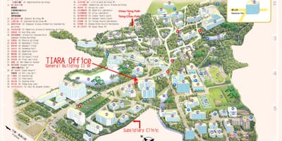 Trong khuôn viên trường đại học thanh hoa bản đồ