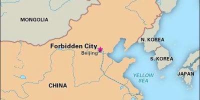 Tử cấm thành phố, bản đồ Trung quốc